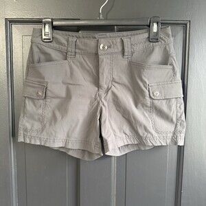 Eddie Bauer Women's Hiking Shorts - Size 2 - Gray